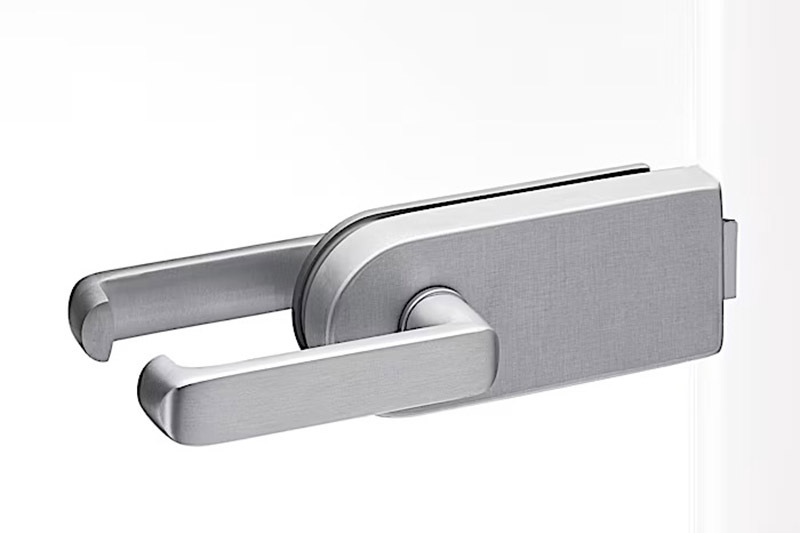 შუშის კარის სახელურები — STUDIO Rondo Lever Handle Pair