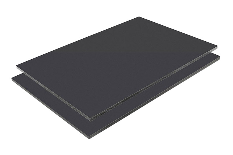 HPL ფასადის პანელი - Samrat HPL RAL 7016 SF (8 mm)