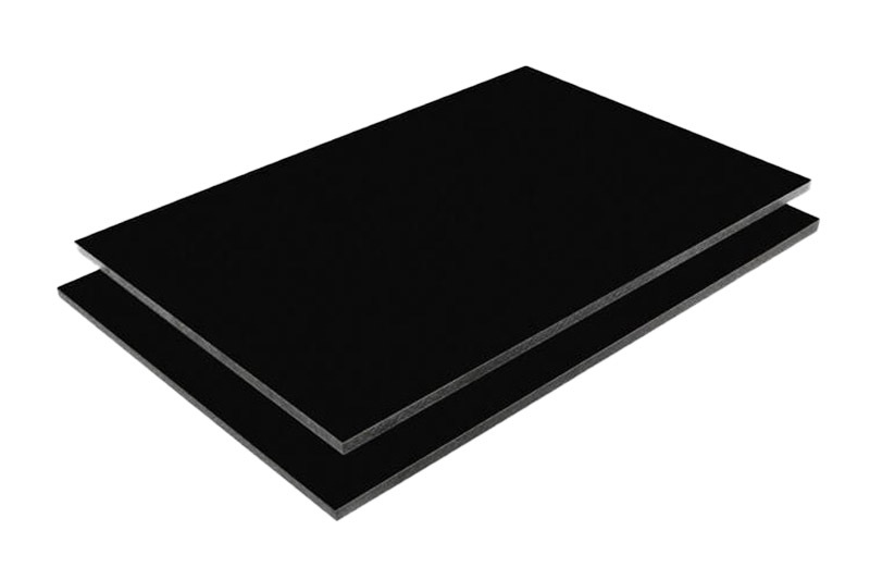 HPL ფასადის პანელი - Samrat HPL RAL 9005 SF (6 mm)
